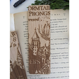 Wooden Laser Cut Bookmarks, assorted