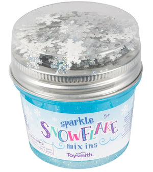 Sparkle Snowflake Mix Ins Slime
