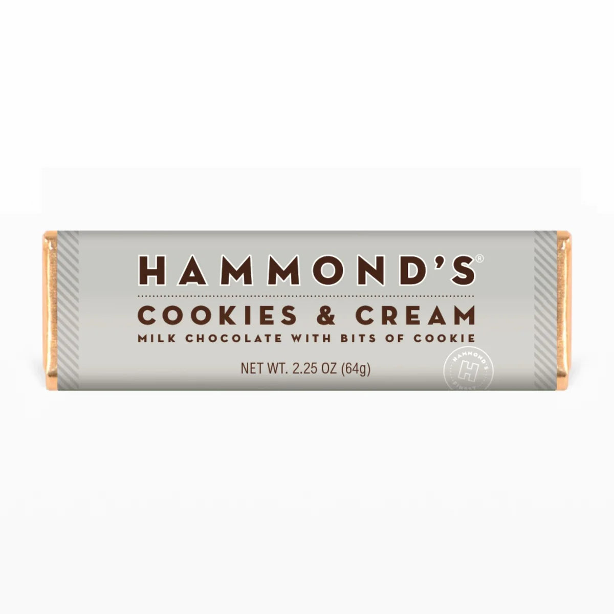 Hammond Chocolate Bar- Cookies and Cream
