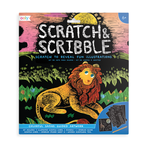 Scratch & Scribble Guided Artwork, assorted