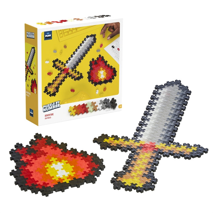 Plus Plus Puzzle By Number - Adventure