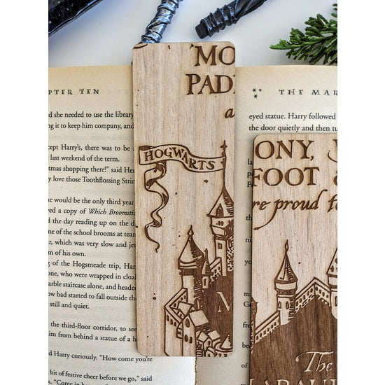 Laser Cut Harry Potter Bookmark