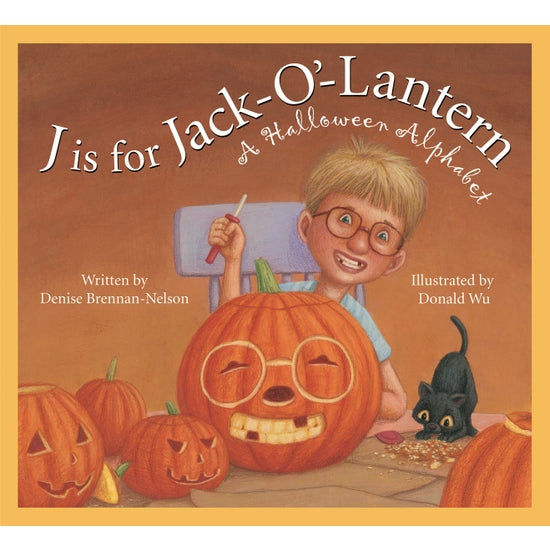 J is for Jack-O'-Lantern: A Halloween Alphabet