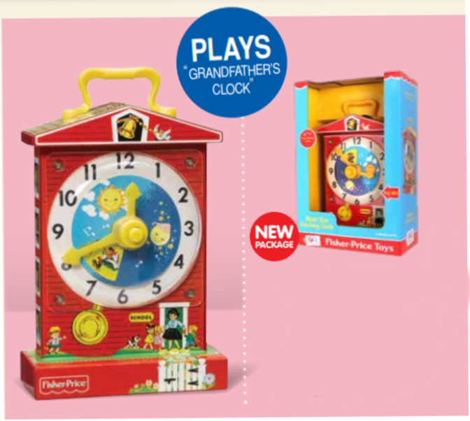 Fisher Price Teaching Clock
