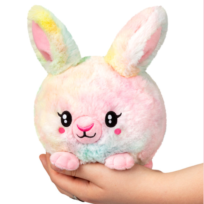 Squishables Snacker Fluffy Bunny Tie Dye Bunny