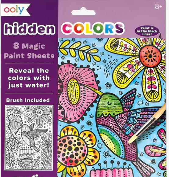 Hidden Color Paint Sheet- Magic Nature