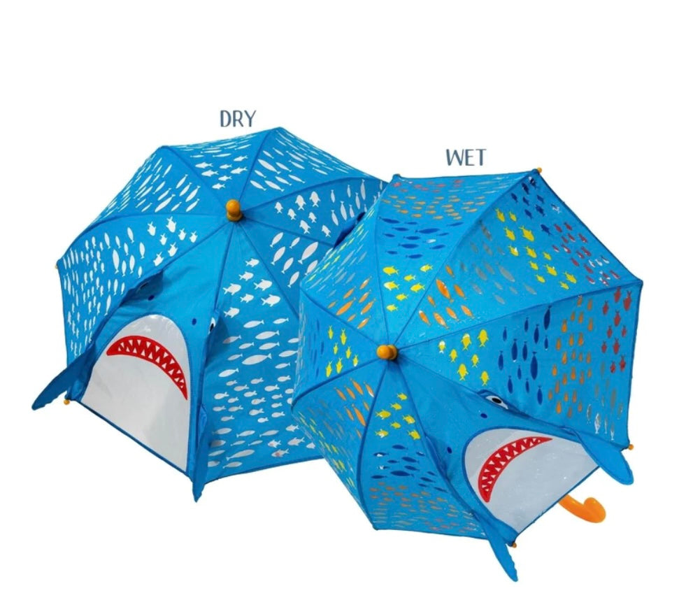 Amazing Color Changing Umbrella - Shark