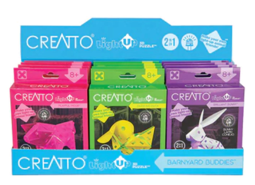 Creatto- Light up 3-D Puzzle