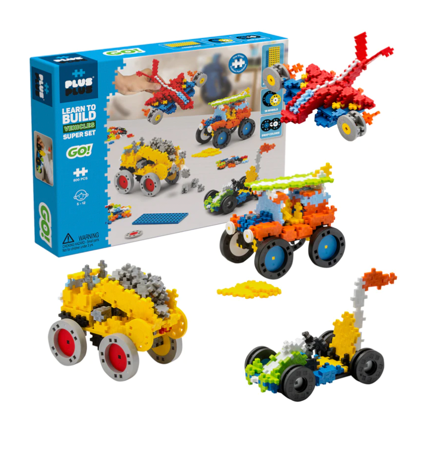Plus Plus- Learn to Build Vehicle’s Super Set