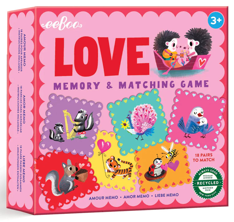 Love Memory and Matching Game