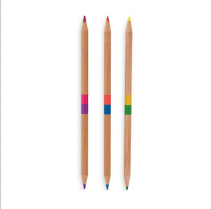 2 of a Kind: Double Ended Colored Pencils