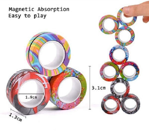 Magnetic Rings Fidget Toy