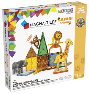 Magna-Tiles Safari Animals - 25 piece
