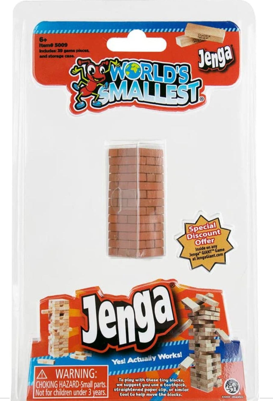 Worlds Smallest- Jenga