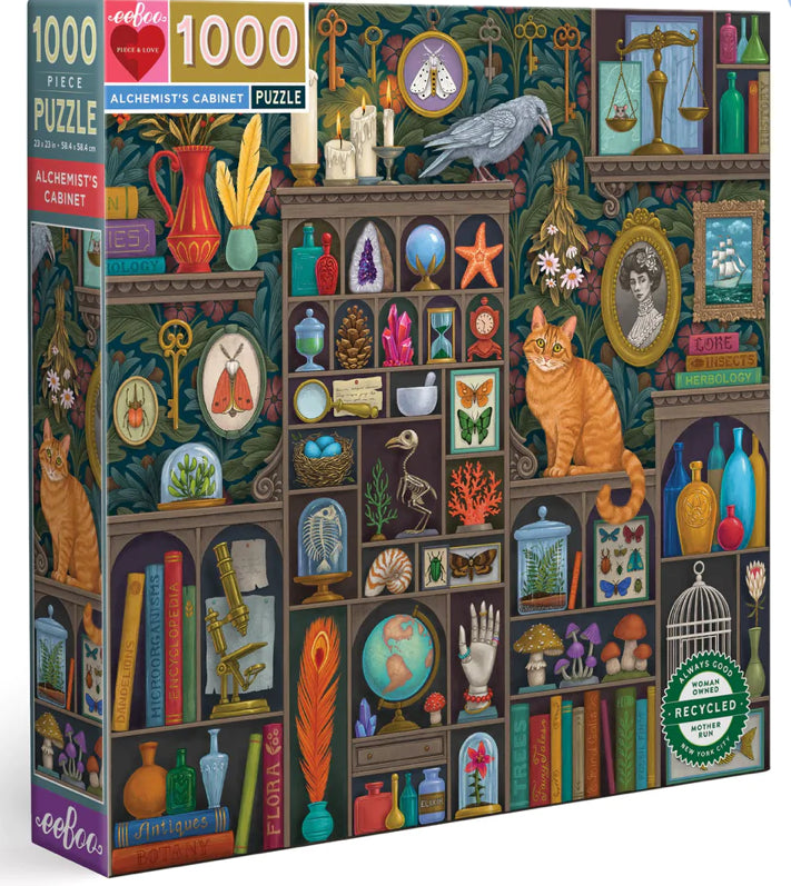1000 Piece Puzzle Alchemist Cabinet