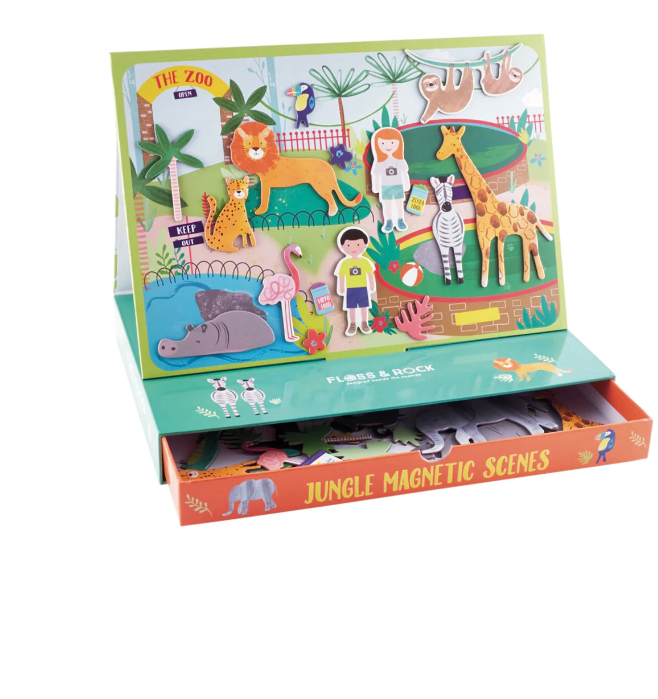 Floss and Rock- Jungle Magnetic Scene