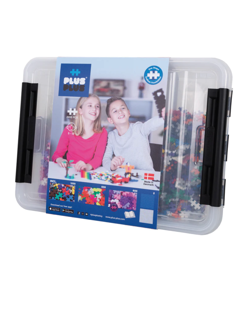 Plus Plus- 2400 PC Tub With 2 BasePlates