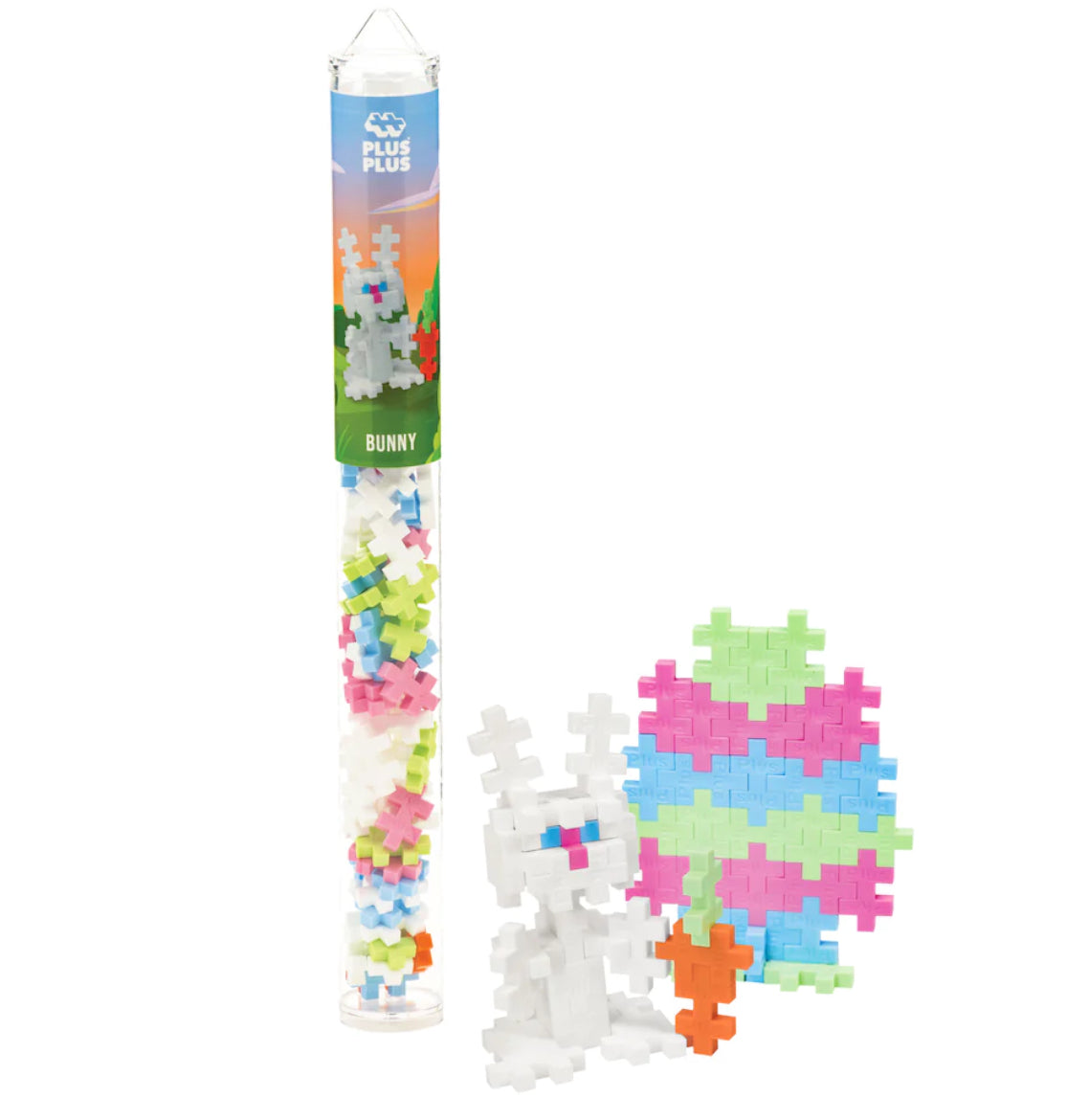 Plus Plus Easter Tubes - 70pc
