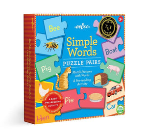 Simple Words Puzzle Pairs