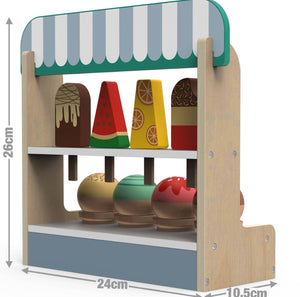 Wooden Ice Cream Play Shop