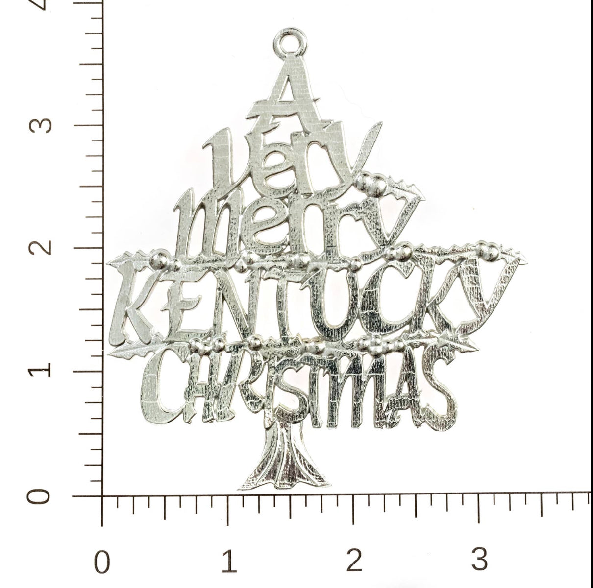 Very Merry Kentucky Christmas Ornament
