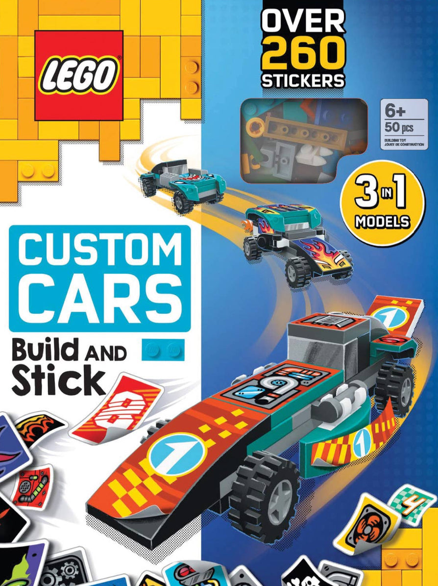Lego Custom Cars Build and Stick