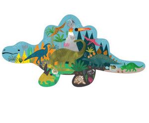 Floss and Rock- Dino Shaped Puzzle