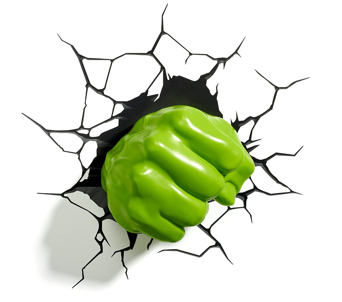 Hulk Right Fist 3D Deco Light