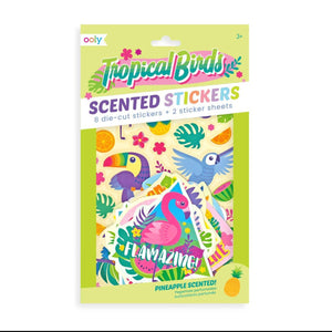 Scented Stickers: Tropical Birds