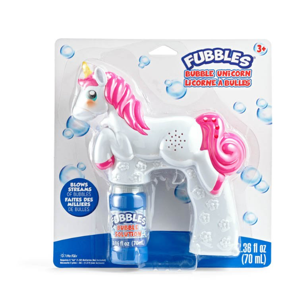 Fubbles Bubble Unicorn
