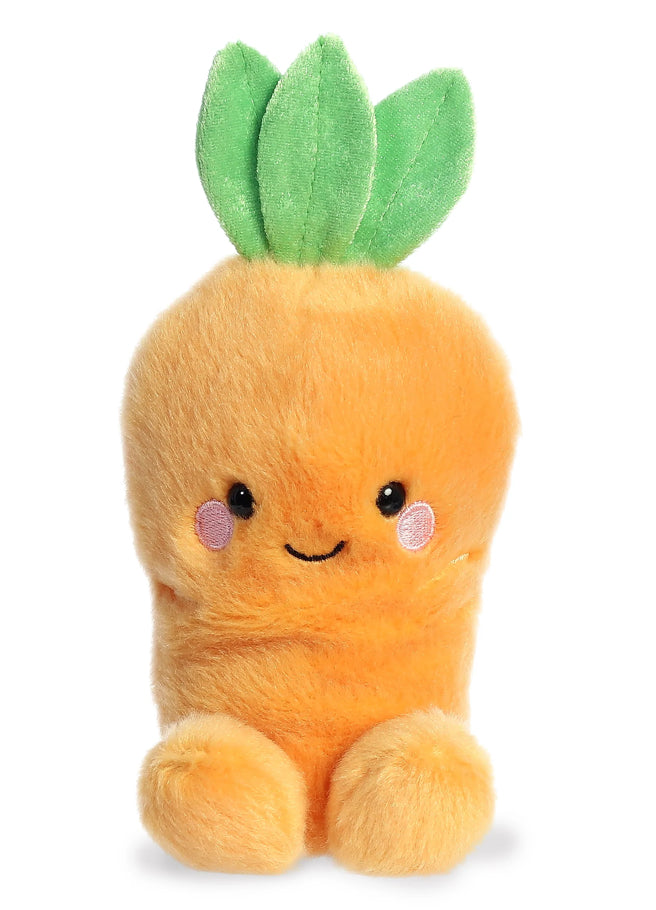 Palm Pals: Cheerful Carrot