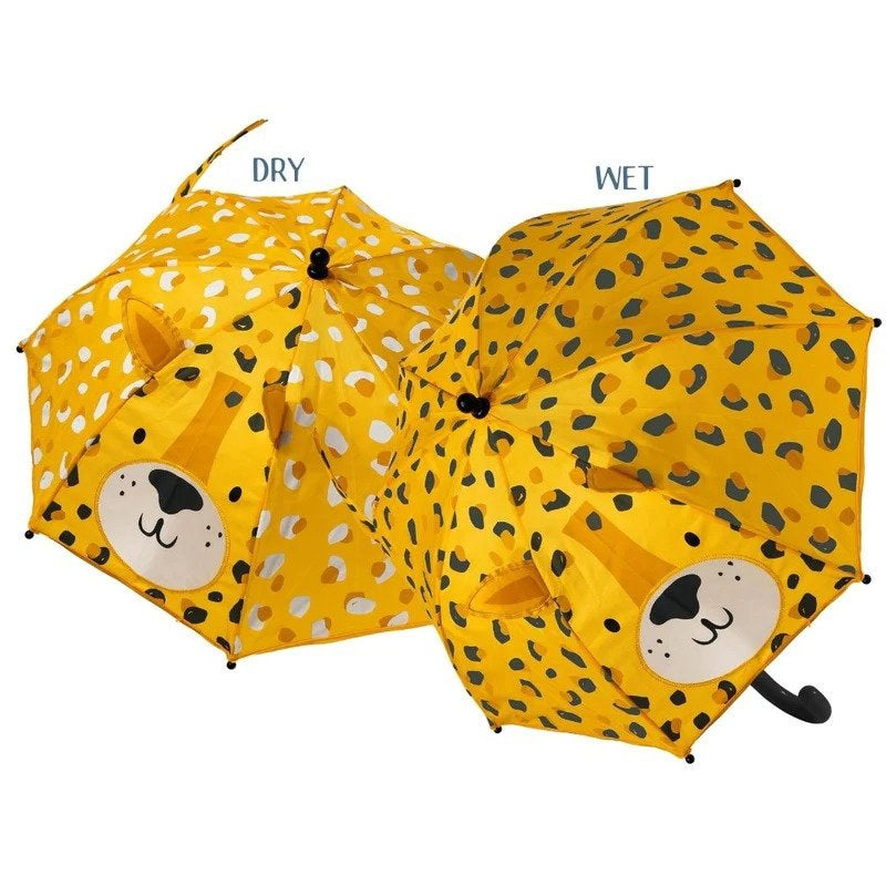 Amazing Color Changing Umbrella - Cheetah