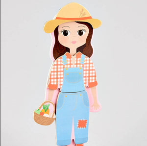 Wooden Magnetic Dress Up: Sofia