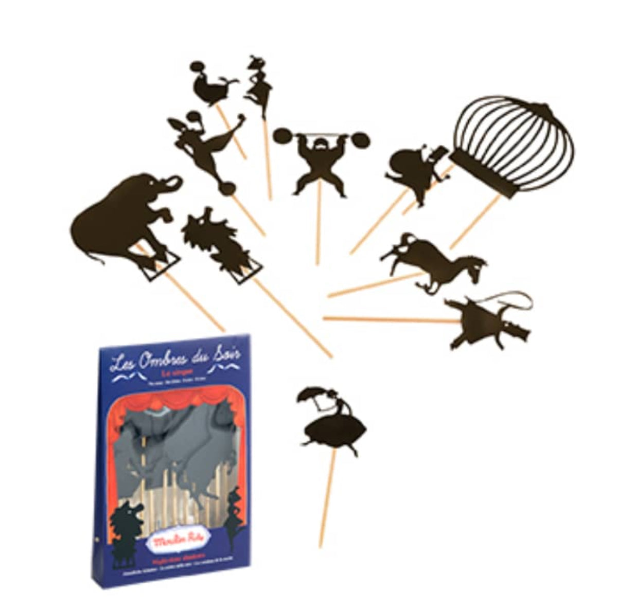 Nighttime Shadow Puppets: Le Cirque