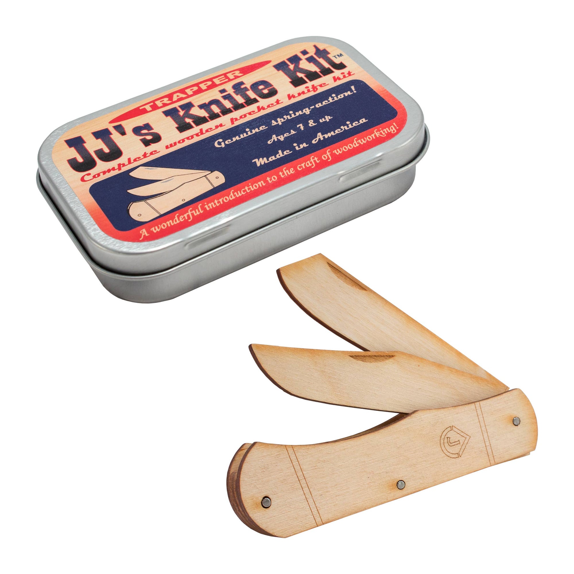 JJ’s Wooden Pocket Knife Kit