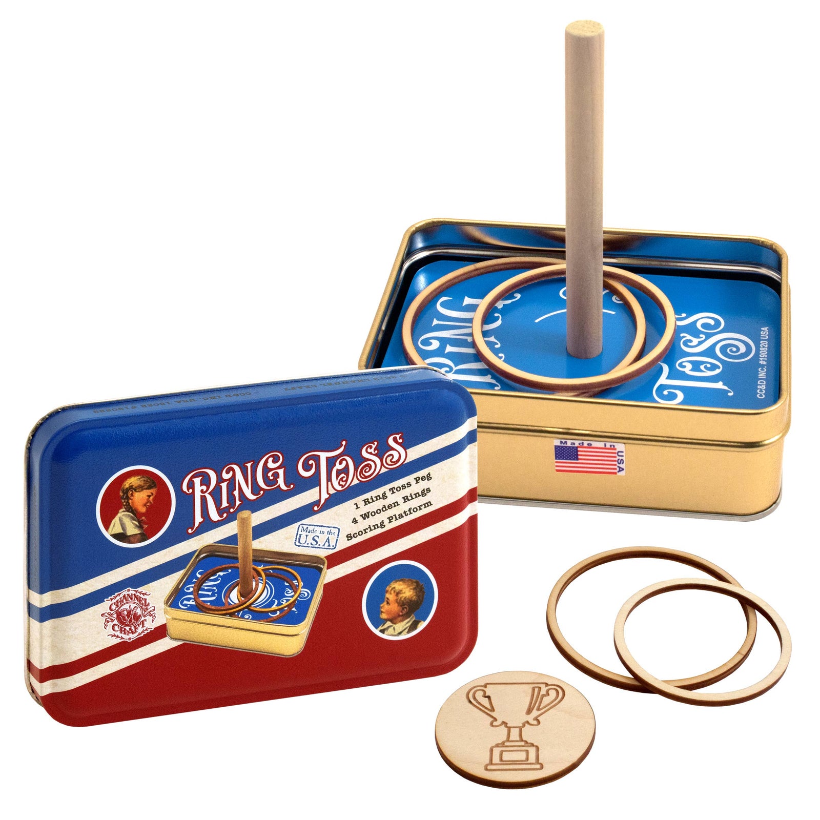 Ring Toss Tin Game