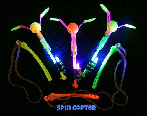 Spin Copter LED Sky Rocket