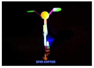 Spin Copter LED Sky Rocket